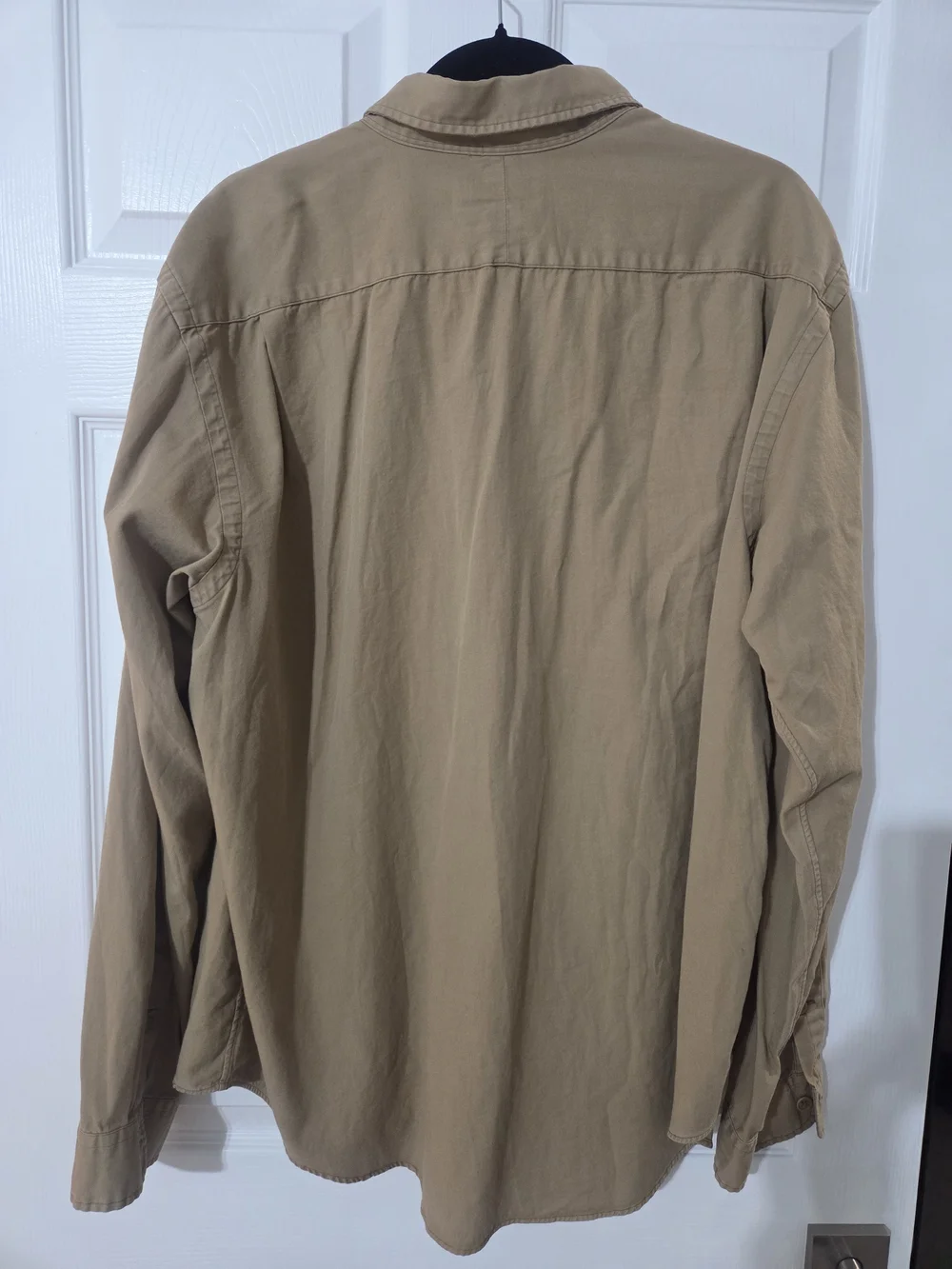 NWT Polo Ralph Lauren Khaki Button-Down Shirt, Size XXL